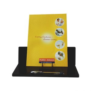 BOOK HOLDER (MDF WITH METAL PIN SUPPORT)