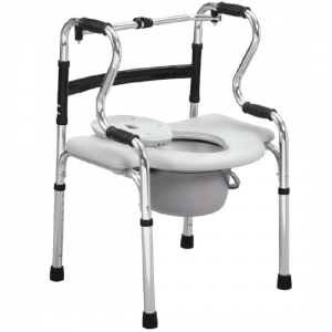 6 IN 1 MULTI FUNCTIONAL WALKER COMMODE SHOWER CHAIR